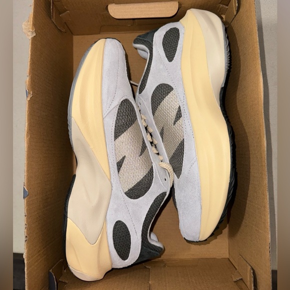 Women’s New Balance WRPD Runner Grey Cream - Picture 1 of 4